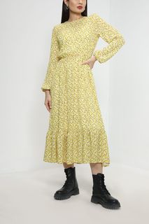 Платье женское Belucci BL23015309-006 желтое XS