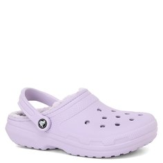 Шлепанцы женские Crocs 203591 фиолетовые 38-39 EU