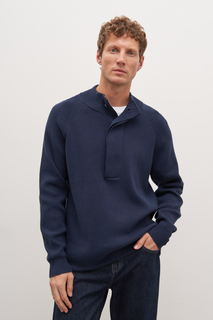 Джемпер мужской Finn Flare FAD21106 синий 2XL