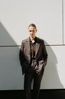 Пиджак женский Finn Flare FAD110216 коричневый S