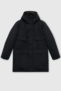 Пальто мужское Finn Flare FAD21007 черное XL