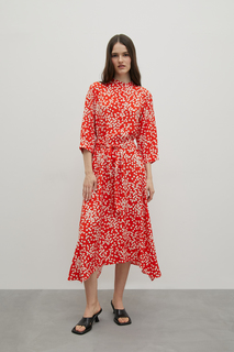 Платье женское Finn Flare FSD110167 красное S