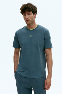 Футболка мужская Finn Flare FAD21091-1P синяя M