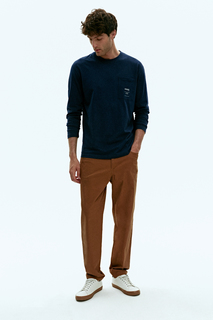 Брюки мужские Finn Flare FAD21080 коричневые M