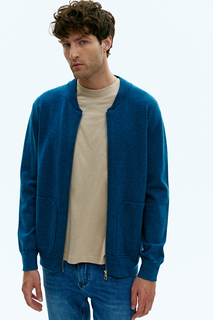 Кардиган мужской Finn Flare FAD21115 синий 2XL