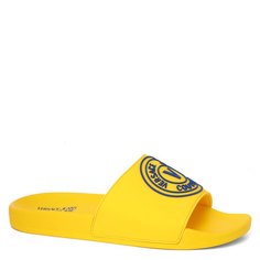 Шлепанцы мужские Versace Jeans Couture 74YA3SQ3 желтые 39 EU