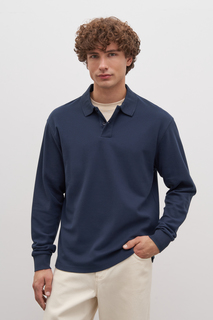 Лонгслив мужской Finn Flare FAD210111 синий XL