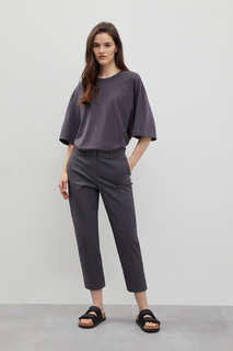 Брюки женские Finn Flare BAS-10082 серые 2XL