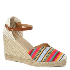Эспадрильи женские GEOX D35TPA разноцветные 39 EU