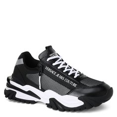 Кроссовки мужские Versace Jeans Couture 74YA3SI5 черные 41 EU