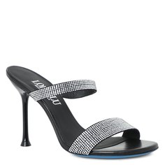 Шлепанцы женские Loriblu R1S027 черные 37 EU