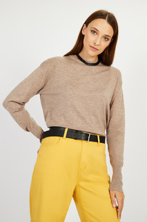 Джемпер женский Baon B1322702 бежевый 3XL