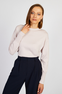 Джемпер женский Baon B1322702 бежевый 4XL