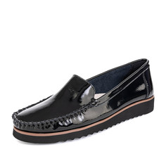 Мокасины женские ZENDEN 40-32WA-816V черные 37 RU