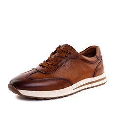 Кроссовки мужские quattrocomforto 58-32MV-811KT коричневые 43 RU