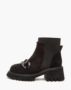 Ботинки женские Mascotte 233-3201523 черные 36 RU