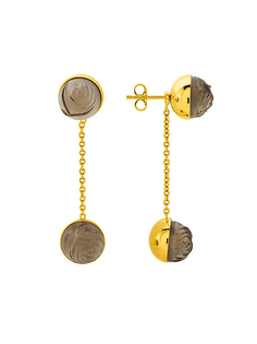 Серьги из стали со стеклом Nina Ricci 70223620116000