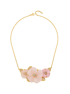 Колье из стали со стеклом Nina Ricci 70223650107042