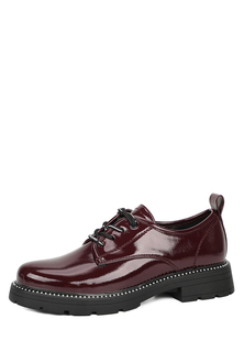 Полуботинки женские T.Taccardi 219237 бордовые 37 RU