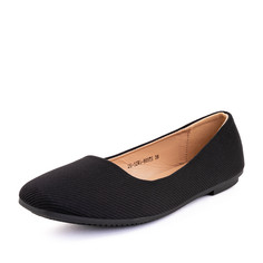 Балетки женские INSTREET 26-32WA-869TS черные 39 RU