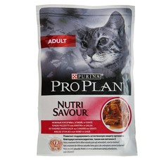 Влажный корм для кошек Pro Plan утка в соусе 26 шт по 85 г No Brand