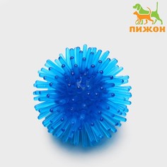 Игрушка для кошек Пижон Шарик игольчатый мягкий микс цветов 5 см 5 шт