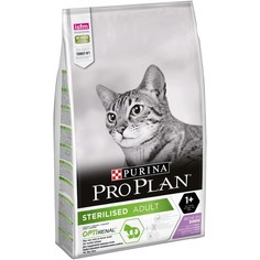 Сухой корм для кошек PRO PLAN для стерилизованных кошек индейка 10 кг