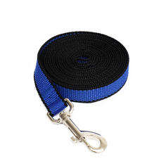 Поводок для собак Пижон 3мх2 см сине-чёрный