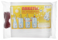 Переноска для рыб Аква Меню Пакет полиэтиленовый 3 л 18 см 1 шт