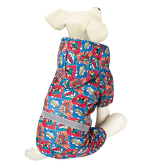 Комбинезон-дождевик для собак Triol Феерия со светоотражающей лентой XS размер 20 см