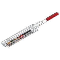 Решетка гриль для овощей одинарная, 27 х 5 см, хромированная сталь Maclay