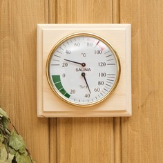 Станция банная биметалическая 2 в 1 СББ 2-1 (t 0 +120 С; RH0 % - 100%) в коробке No Brand