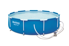 Каркасный бассейн Bestway Steel pro 56679 bw 305х305х76 см