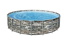 Каркасный бассейн Bestway Power steel 160х160х132 см