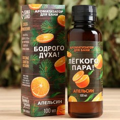 Ароматизатор "Бодрого духа" апельсин, 100 мл. No Brand