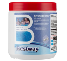 Быстрый хлор для бассейна Bestway B1909214/DB0.5GBW, гранулы, 500 г