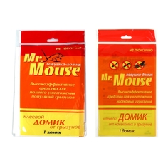 Домик клеевой Mr. MOUSE от грызунов(2 шт.)
