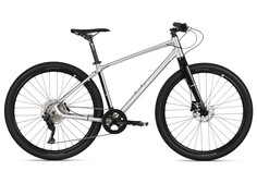 Городской велосипед Haro Beasley DLX 27.5 (2021) серебристый 17"