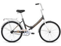 Складной велосипед Forward Велосипед Складные Valencia 24 3.0, год 2021 , цвет Серебристый
