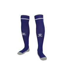 Kelme ADULT LONG FOOTBALL SOCKS Гетры футбольные Темно-синий/Белый 39-44