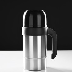 Термос "Турист" 1с585, с широким горлом, 1 л, 43 °С, 24 ч No Brand
