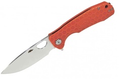 Нож Honey Badger Flipper L, с оранжевой рукоятью HB1006