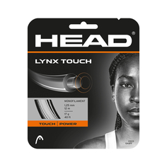 Струна для тенниса HEAD 12m Lynx Touch Prepacked, Gray, 1.25