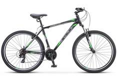 Велосипед горный 27,5" Stels Navigator 700 V F020 2023 года рама 17,5" чёрный матовый