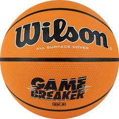 Баскетбольный мяч Wilson Gamebreaker BSKT OR, WTB0050XB6, размер 6