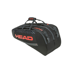Сумка-чехол 4-6 ракеток HEAD Base Racquet Bag M, Black/Orange