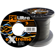 Плетеный Шнур Для Рыбалки Aqua Pe Ultra Extreme 2,00mm (Цвет Черный) 100m