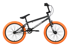 Велосипед Stark22 Madness BMX 1 темно-серый/серебристый/оранжевый One Size 2022