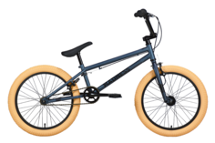 Велосипед Stark22 Madness BMX 1 темно-синий/черный/кремовый One Size 2022