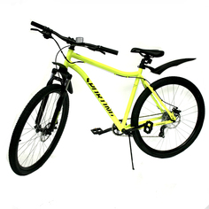 Велосипед горный Forward Sporting 29 2.0 D рама 19" ярко-зеленый черный